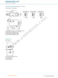 KT5W-2P1116D Datasheet Page 4