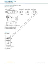 KT5W-2P1126D Datasheet Page 4