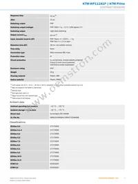 KTM-WP11181P Datasheet Page 3