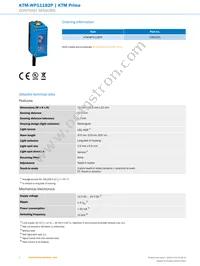 KTM-WP11182P Datasheet Page 2