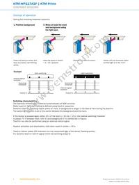 KTM-WP117A1P Datasheet Page 6