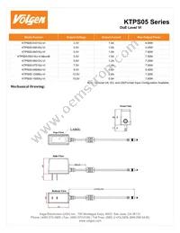 KTPS05-05015U-VI-MICROB Datasheet Page 2