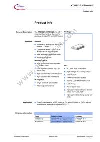 KTS 6027-2 Datasheet Page 3