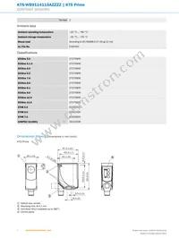 KTS-WB9114115AZZZZ Datasheet Page 4