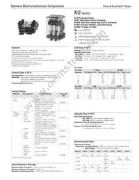 KUE-4013-1 Datasheet Cover