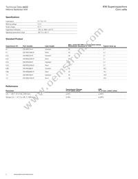 KW-5R5C684H-R Datasheet Page 2