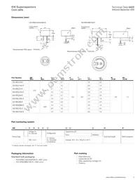 KW-5R5C684H-R Datasheet Page 3