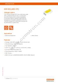 KW DCLMS1.PC-BYCX-5J7K-1-20-R18 Datasheet Cover