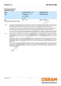 KW DPLS31.MB-7G8H-E4P7-EG-1-120-R18 Datasheet Page 2