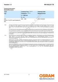 KW H2L531.TE-6P5Q-EBVF46FCBB46-1 Datasheet Page 2