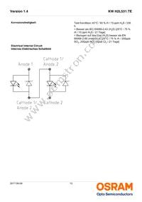 KW H2L531.TE-6P5Q-EBVF46FCBB46-1 Datasheet Page 13