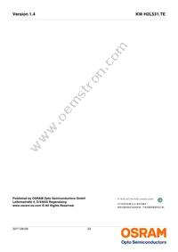 KW H2L531.TE-6P5Q-EBVF46FCBB46-1 Datasheet Page 23