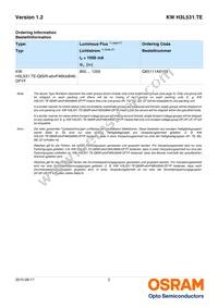 KW H3L531.TE-7Q-EBXD46EBZB46-DFYF-AL Datasheet Page 2