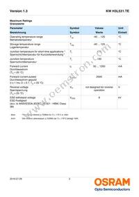 KW H3L531.TE-Q75RF-EBVF46FCBB46-DFGF Datasheet Page 3