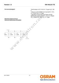 KW H4L531.TE-5R7R-EBVF46FCBB46-4LQL Datasheet Page 13