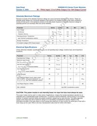 KW006A0A41-SRZ Datasheet Page 2
