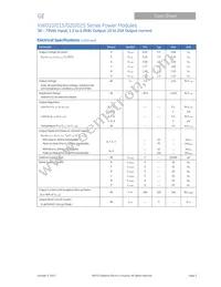 KW025A0P41-SRZ Datasheet Page 3