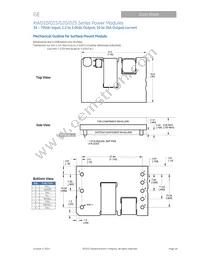 KW025A0P41-SRZ Datasheet Page 18