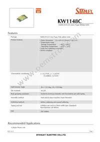 KW1148C-TR Datasheet Cover