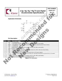 KX003-1077 Datasheet Page 13