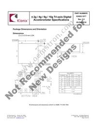 KX003-1077 Datasheet Page 14