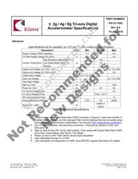 KX112-1042-SR Datasheet Page 7