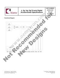 KX122-1037 Datasheet Page 5