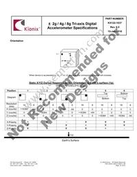 KX122-1037 Datasheet Page 15