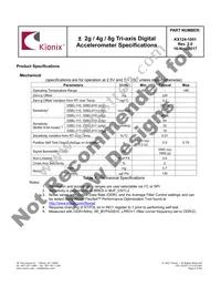 KX124-1051 Datasheet Page 6