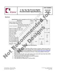 KX124-1051 Datasheet Page 7