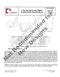 KX124-1051 Datasheet Page 19
