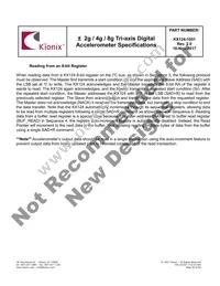 KX124-1051 Datasheet Page 20