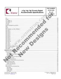 KX126-1063 Datasheet Page 4