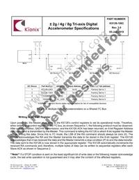 KX126-1063 Datasheet Page 20