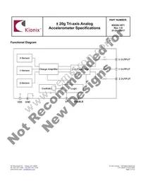 KX220-1071 Datasheet Page 2