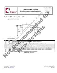 KX220-1072 Datasheet Page 7