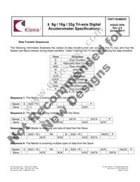 KX222-1054-SR Datasheet Page 21