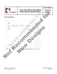 KX224-1053-SR Datasheet Page 5