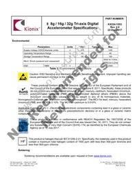 KX224-1053-SR Datasheet Page 10