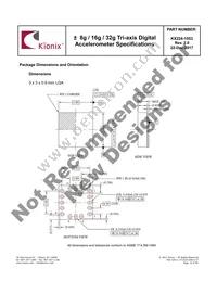KX224-1053-SR Datasheet Page 14