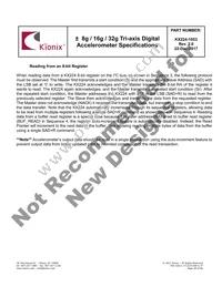 KX224-1053-SR Datasheet Page 20