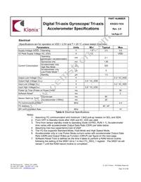KXG03-1034-FR Datasheet Page 10