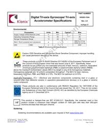 KXG03-1034-FR Datasheet Page 13