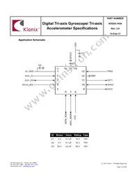 KXG03-1034-FR Datasheet Page 14