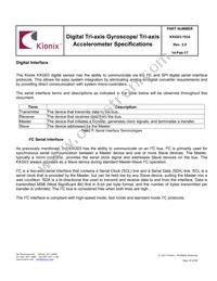 KXG03-1034-FR Datasheet Page 18