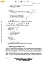 KXPC8240RVV250E Datasheet Page 12
