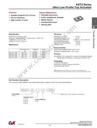 KXT341 LHS Datasheet Cover