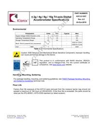 KXTJ3-1057 Datasheet Page 10