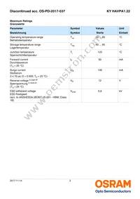 KY HAVPA1.22-VUAV-JPQV-20-R33-Z Datasheet Page 3