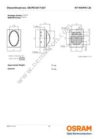 KY HAVPA1.22-VUAV-JPQV-20-R33-Z Datasheet Page 12